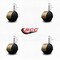 Service Caster 2'' Floor Safe Antique Hooded Twin Wheel Caster Grip Ring Stem , 4PK SCC-GR02S50D-NYU-WA-716X1716-4 - alternate 4